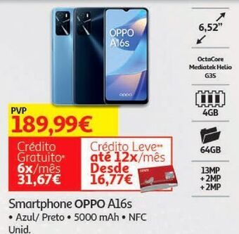 Auchan Smartphone oppo promoção