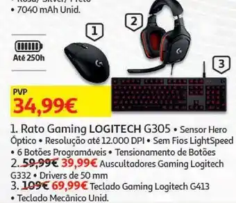 Auchan Rato logitech promoção