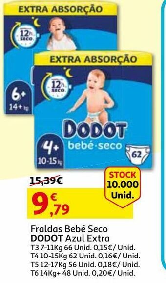 Auchan Fraldas dodot promoção