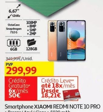 Auchan Smartphone xiaomi promoção