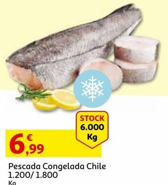Auchan Pescada congelada chile 1.200/1.800 kg promoção