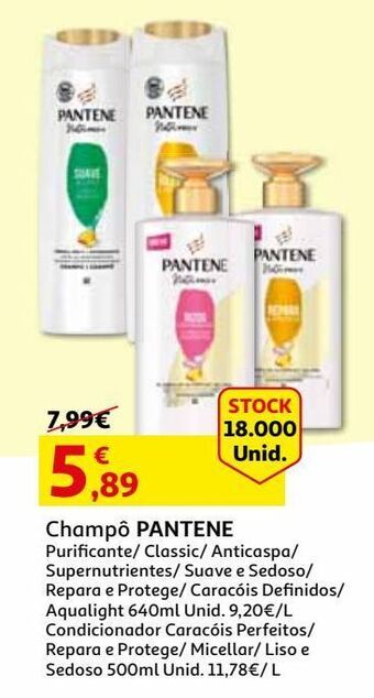 Auchan Champô pantene promoção