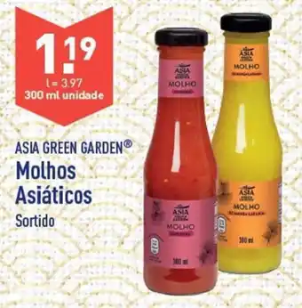 ALDI Asia Green Garden Molhos Asiáticos Sortido 300ml promoção