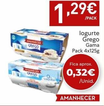 Amanhecer Iogurte amanhecer promoção