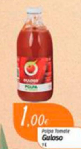 Miranda Supermercados Polpa de tomate guloso promoção