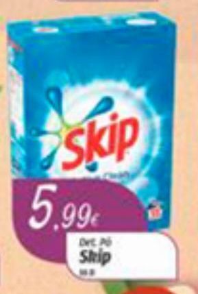Miranda Supermercados Detergente em pó skip promoção