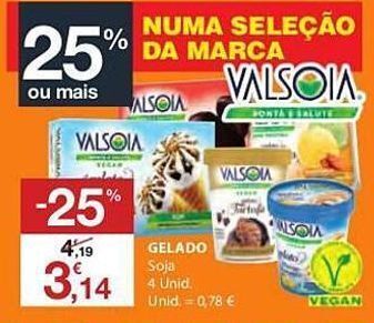 E.Leclerc Gelados valsoia promoção