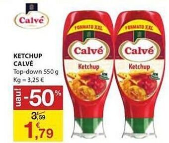 E.Leclerc Ketchup calvé promoção