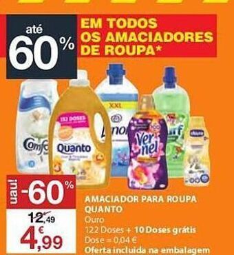 E.Leclerc Amaciador promoção