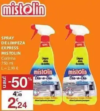 E.Leclerc Limpadores mistolin promoção