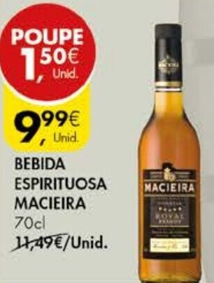 Pingo Doce Bebida Espirituosa Macieira 70cl promoção