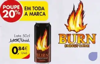 Pingo Doce Burn Energy Drink Lata 50cl promoção