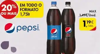 Pingo Doce Pepsi Max 1.75lt promoção