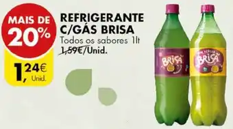 Pingo Doce Refrigerante c/Gás Brisa 1lt promoção