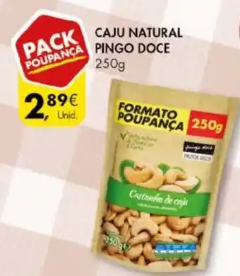 Pingo Doce Caju Natural Pingo Doce 250g promoção