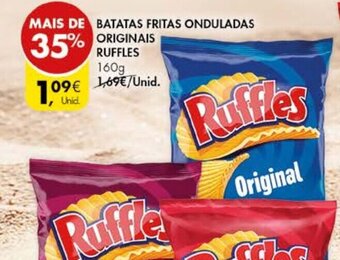 Batatas Fritas Onduladas Originais Ruffles 160g