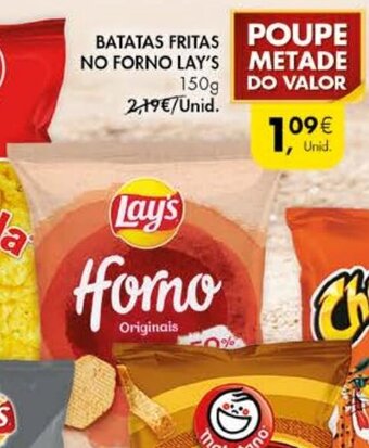 Pingo Doce Batatas Fritas No Forno Lay's 150g promoção