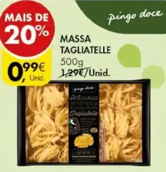 Massa Tagliatelle Pingo Doce 500g