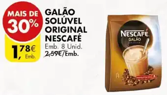 Pingo Doce Galão Solúvel Original Nescafé 8 unid. promoção
