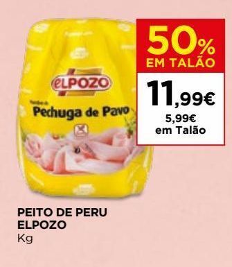 El Corte Inglés Peito de peru elpozo promoção
