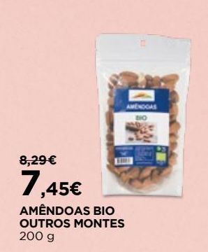 El Corte Inglés Amêndoas promoção