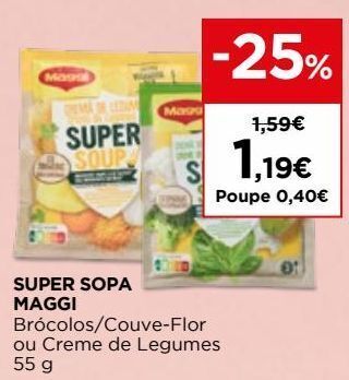 El Corte Inglés Sopas, caldos e purês maggi promoção