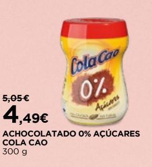 El Corte Inglés Achocolatado promoção