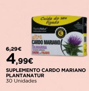 El Corte Inglés Suplementos nutricionais planta natur promoção