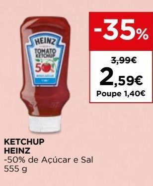 El Corte Inglés Ketchup heinz promoção