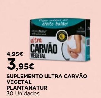 El Corte Inglés Suplementos nutricionais planta natur promoção