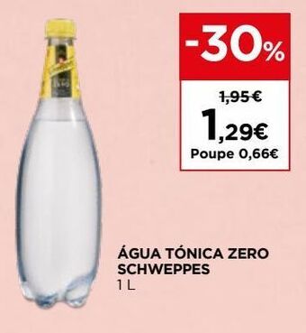 El Corte Inglés Água tônica schweppes promoção