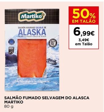 El Corte Inglés Salmão fumado martiko promoção