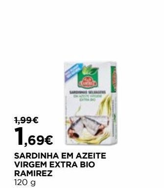 El Corte Inglés Sardinhas em óleo ramirez promoção