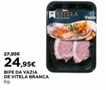 El Corte Inglés Bifes de vitela promoção