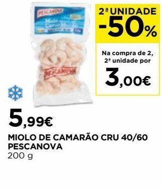 Camarão pescanova
