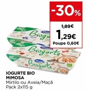 El Corte Inglés Iogurte mimosa promoção