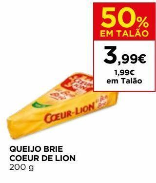 El Corte Inglés Queijo brie promoção