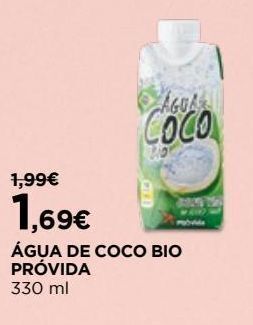 El Corte Inglés Água de coco promoção