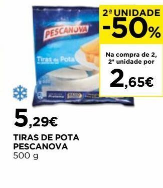 Peixe congelado pescanova