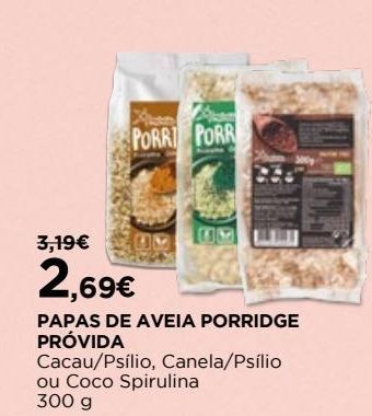 El Corte Inglés Cereal de aveia promoção