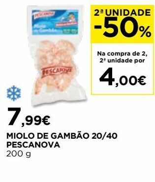 Peixe congelado pescanova