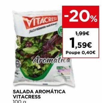 El Corte Inglés Saladas prontas vitacress promoção