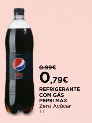El Corte Inglés Refrigerante de cola pepsi promoção