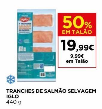 El Corte Inglés Salmão iglo promoção