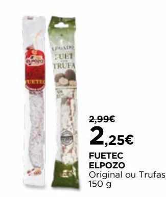 El Corte Inglés Salame elpozo promoção
