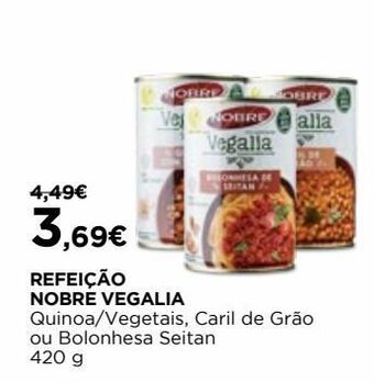 El Corte Inglés Comida vegetariana nobre promoção