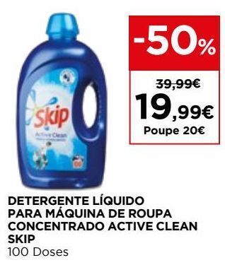 El Corte Inglés Detergente líquido promoção