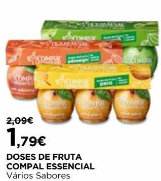 El Corte Inglés Suco de frutas compal promoção