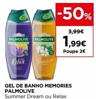 El Corte Inglés Gel de banho palmolive promoção