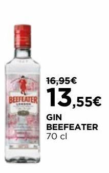 El Corte Inglés Gin beefeater promoção